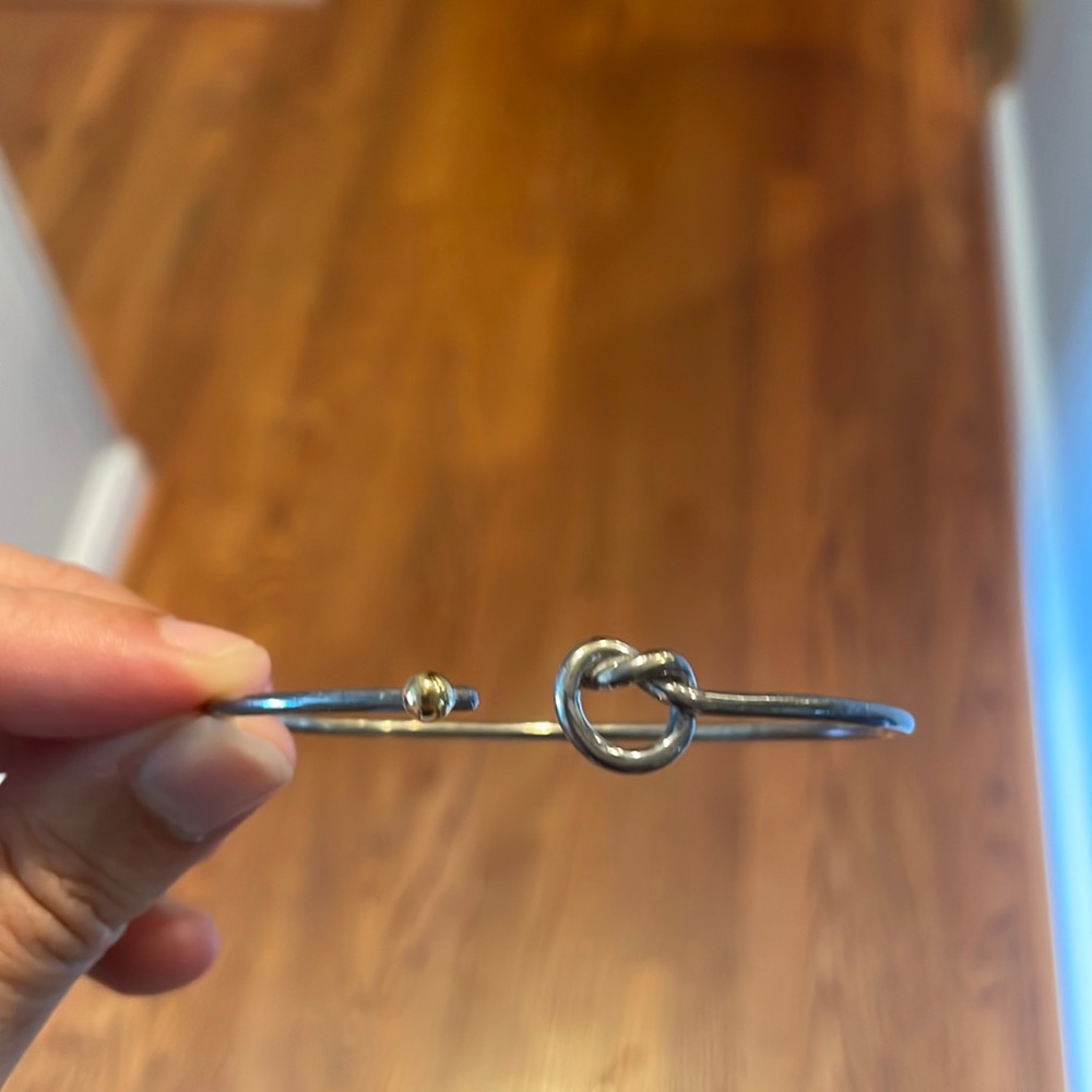 Authentic Tiffany Knot Bracelet